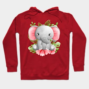 Cute Elephant Hoodie